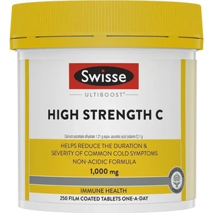 (PRE ORDER) Swisse High Strength Vitamin C 1000mg 250 Tablets Exclusive Size shelf life 2yrs