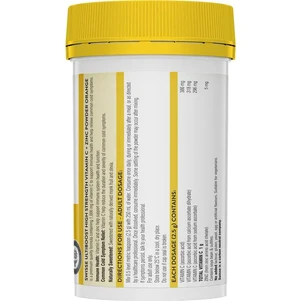 (PRE ORDER) Swisse Vitamin C + Zinc Powder Orange 150g shelf life 2yrs