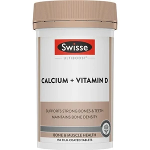 (PRE ORDER) Swisse Ultiboost Calcium + Vitamin D 150 Tablets shelf life 2yrs