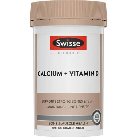 (PRE ORDER) Swisse Ultiboost Calcium + Vitamin D 150 Tablets shelf life 2yrs