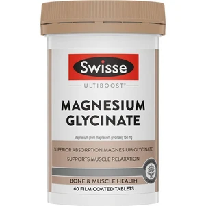 (PRE ORDER) Swisse Ultiboost Magnesium Glycinate 60 Tablets shelf life 2yrs