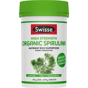 (PRE ORDER) Swisse Organic Spirulina 1000mg 200 Tablets shelf life 2yrs