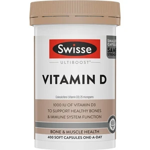 (PRE ORDER) Swisse Vitamin D 400 Capsules shelf life 2yrs
