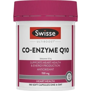 (PRE ORDER) Swisse Ultiboost Co Enzyme Q10 150mg 180 Capsules shelf life 2yrs