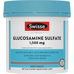 (PRE ORDER) Swisse Glucosamine Sulfate 1500mg 180 Tablets shelf life 2yrs