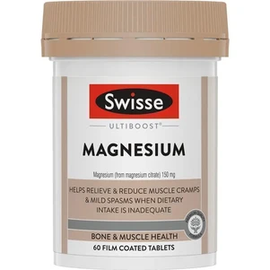 (PRE ORDER) Swisse Ultiboost Magnesium 60 Tablets shelf life 2yrs