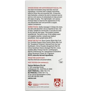 (PRE ORDER) Swisse Skincare Rose Hip Antioxidant Facial Oil 50ml shelf life 2yrs
