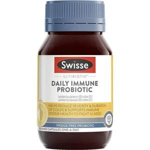 (PRE ORDER) Swisse Ultibiotic Daily Immune Probiotic 30 Capsules shelf life 2yrs