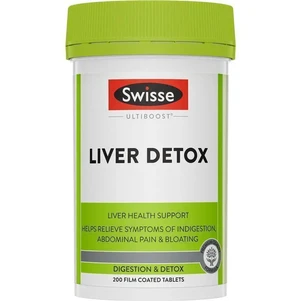 (PRE ORDER) Swisse Ultiboost Liver Detox 200 Tablets shelf life 2yrs