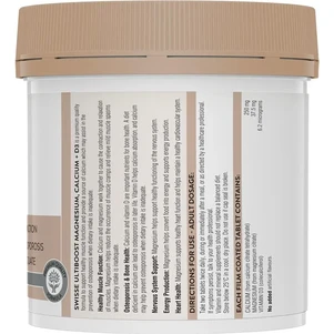 (PRE ORDER) Swisse Magnesium Calcium + Vitamin D 200 Tablets shelf life 2yrs