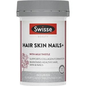 (PRE ORDER) Swisse Beauty Hair Skin Nails+ 60 Tablets shelf life 2yrs