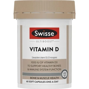 (PRE ORDER) Swisse Vitamin D 60 Capsules shelf life 2yrs