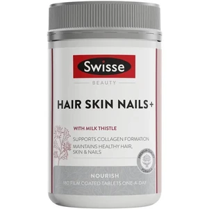 (PRE ORDER) Swisse Beauty Hair Skin Nails+ 180 Tablets Exclusive Size shelf life 2yrs