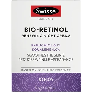 (PRE ORDER) Swisse Skincare Bio Retinol Renewing Night Cream 50g shelf life 2yrs