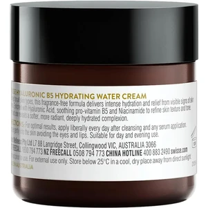 (PRE ORDER) Swisse Skincare Hyaluronic B5 Hydrating Water Cream 50g shelf life 2yrs
