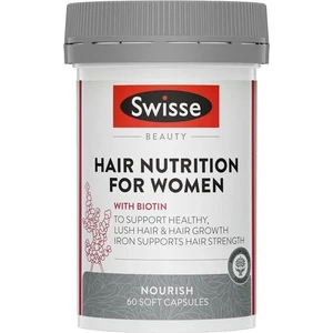 (PRE ORDER) Swisse Hair Nutrition For Women 60 Capsules shelf life 2yrs