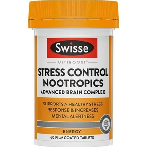 (PRE ORDER) Swisse Ultiboost Stress Control Nootropics 60 Tabs shelf life 2yrs