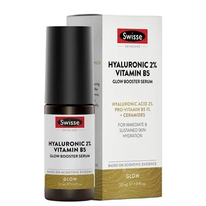 (PRE ORDER) Swisse Beauty Hyaluronic 2% Vitamin B5 Glow Booster Serum 30ml shelf life 2yrs