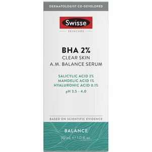 (PRE ORDER) Swisse Skincare BHA 2% Clear Skin AM Balance Serum 30ml shelf life 2yrs