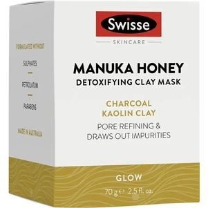 (PRE ORDER) Swisse Skincare Manuka Honey Detoxifying Facial Clay Mask 70g shelf life 2yrs