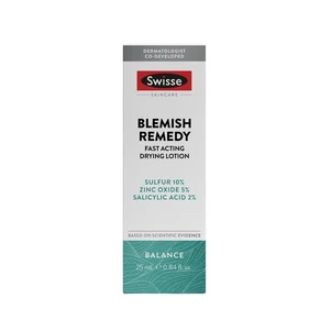 (PRE ORDER) Swisse Skincare Blemish Remedy Fast-Acting Drying Lotion 25ml shelf life 2yrs