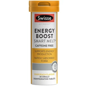 (PRE ORDER) Swisse Ultiboost Energy Smart Melt 30 Tablets shelf life 2yrs