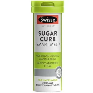 (PRE ORDER) Swisse Ultiboost Sugar Curb Smart Melt 30 Tablets shelf life 2yrs
