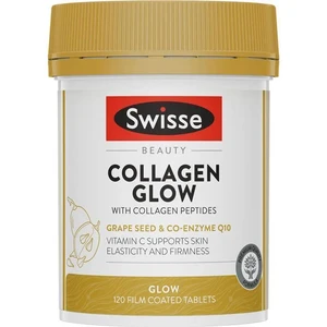 (PRE ORDER) Swisse Beauty Collagen Glow With Collagen Peptides 120 Tablets shelf life 2yrs