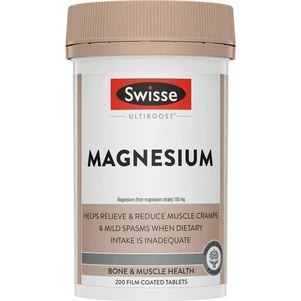(PRE ORDER) Swisse Ultiboost Magnesium 200 Tablets shelf life 2yrs