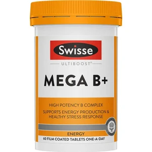 (PRE ORDER) Swisse Ultiboost Mega B + 60 Tablets shelf life 2yrs
