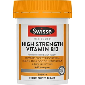 (PRE ORDER) Swisse Vitamin B12 60 Tablets shelf life 2yrs