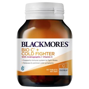 [PRE-ORDER] STRAIGHT FROM AUSTRALIA - Blackmores Bio C + Cold Fighter Vitamin C Immune Support 60 Tablets