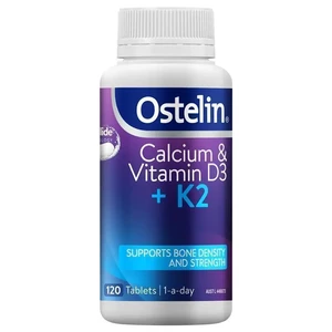 (PRE ORDER) Ostelin Calcium & D3 + K2 120 Tablets Exclusive Size shelf life 2yrs