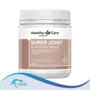 (PRE ORDER) Healthy Care Super Joint & Arthritis Relief 200 Capsules shelf life 2yrs