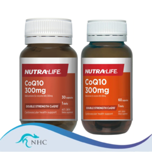 Nutra-Life CoQ10 300mg Double Strength 30 / 60 Capsules