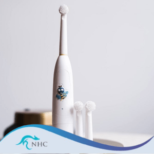 Jack N Jill Buzzy Brush Electric Musical Toothbrush with Replacement Heads 2pcs