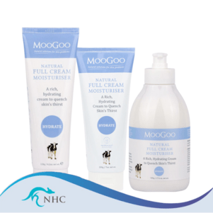 (PRE ORDER) Moogoo Natural Full Cream Moisturizer 120g/200g/500g shelf life 2yrs
