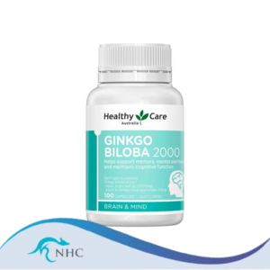(PRE-ORDER) Healthy Care Ginkgo Biloba 2000mg 100 Capsules