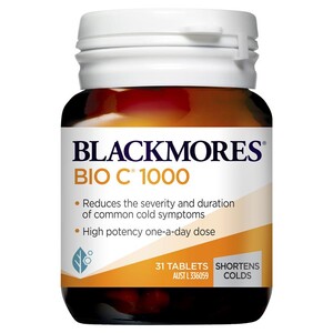 [PRE-ORDER] STRAIGHT FROM AUSTRALIA - Blackmores Bio C 1000mg Vitamin C Immune Support 31 Tablets