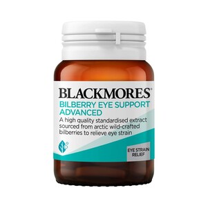 (PRE ORDER) Blackmores Bilberry Eye Support Advanced Vitamin 30 Tablets shelf life 2yrs
