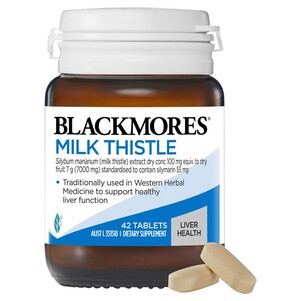 (PRE ORDER) Blackmores Milk Thistle Liver Health 42 Tablets shelf life 2yrs