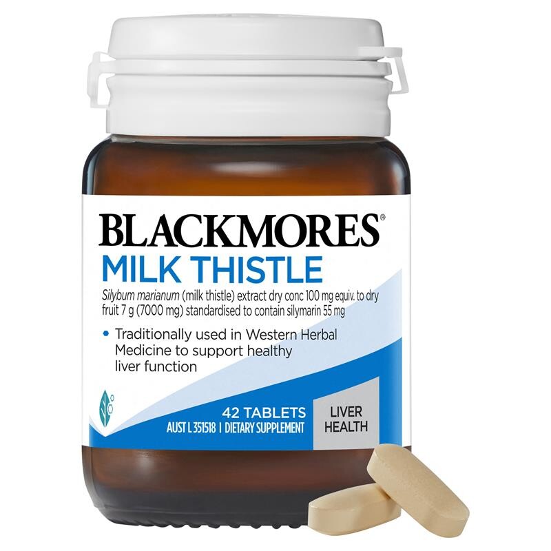 [PRE-ORDER] STRAIGHT FROM AUSTRALIA - Blackmores Milk Thistle Liver Health 42 Tablets