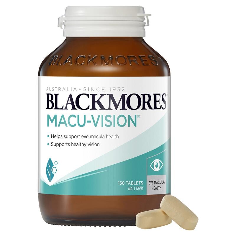 [PRE-ORDER] STRAIGHT FROM AUSTRALIA - Blackmores Macu Vision Eye Care Vitamin 150 Tablets