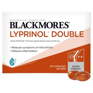 (PRE ORDER) Blackmores Lyprinol Double 30 Capsules shelf life 2yrs
