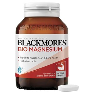 (PRE ORDER) Blackmores Bio Magnesium 100 Tablets shelf life 2yrs