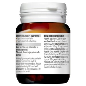 [PRE-ORDER] STRAIGHT FROM AUSTRALIA - Blackmores Bio C 1000mg Vitamin C Immune Support 31 Tablets