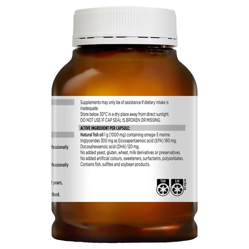 Blackmores odourless fish oil sales