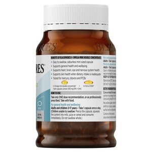 [PRE-ORDER] STRAIGHT FROM AUSTRALIA - Blackmores Omega Mini Double Concentrate 400 Capsules