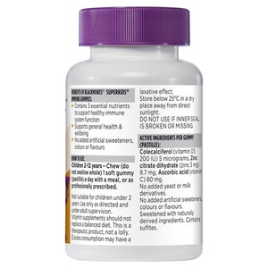 [PRE-ORDER] STRAIGHT FROM AUSTRALIA - Blackmores Superkids Immune Kids Health Vitamin C 60 Gummies