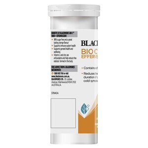 [PRE-ORDER] STRAIGHT FROM AUSTRALIA - Blackmores Bio C 1000mg Echinacea + Zinc Vitamin C Effervescent 10 Tablets